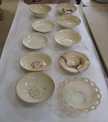 Vintage Plates Homer Laughlin Virginia Rose Rhythm Stetson Hand Painted #14