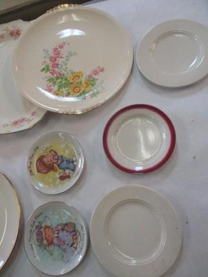 Antique Plates Nautilus Iroquois Homer Laughlin Virginia Rose World Wide Art Studios #15