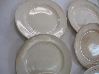 Antique Plates Nautilus Iroquois Homer Laughlin Virginia Rose World Wide Art Studios #15