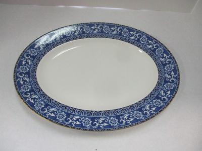 Wedgwood Bone China Bokhara Oval Serving Platter 14-1/4" x 11" England