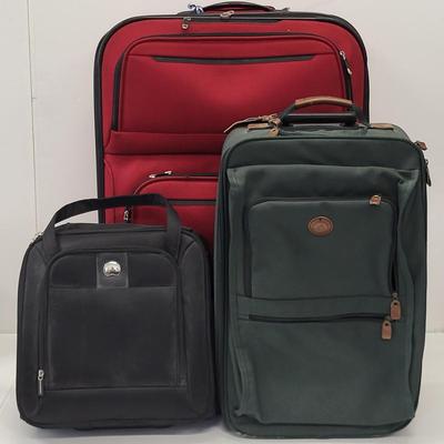 LOT 156: Set of Three Luggage Bags Including Samsonite and More