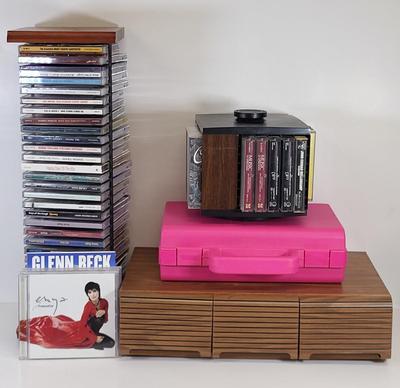 LOT 158: Lot of Various CDs, Cassette Tapes and More