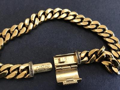 GLD Cuban Link Plated Mens