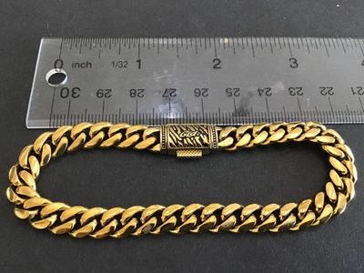 GLD Cuban Link Plated Mens