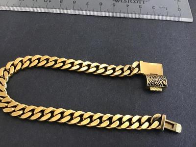 GLD Cuban Link Plated Mens