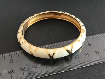 Enamel And Gold Tone Bracelet
