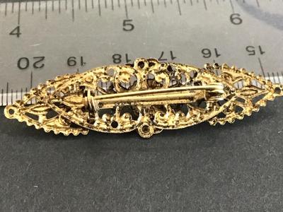 Vintage Pin Faux Diamond