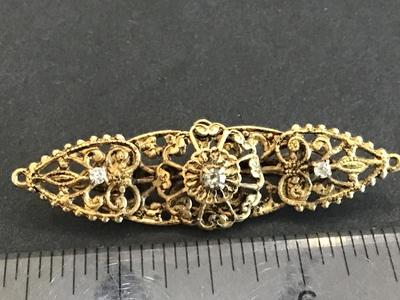 Vintage Pin Faux Diamond