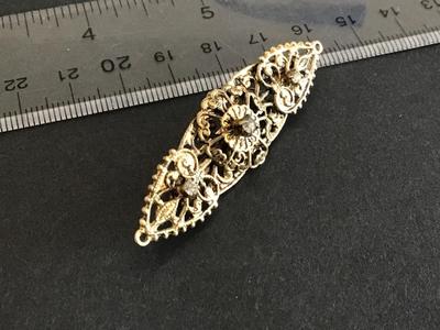 Vintage Pin Faux Diamond