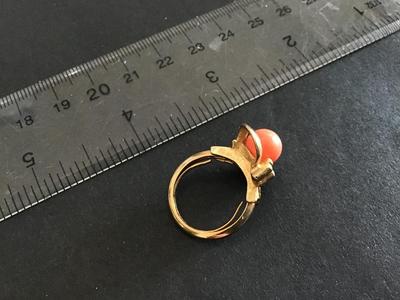 Vintage Avon Ring Gold Tone