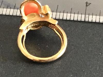 Vintage Avon Ring Gold Tone