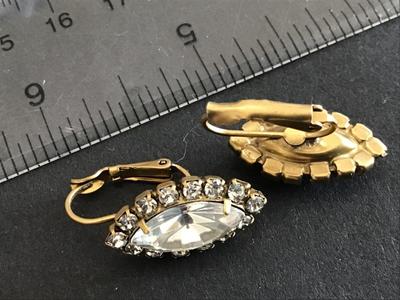 Vintage Rhinestone Earrings
