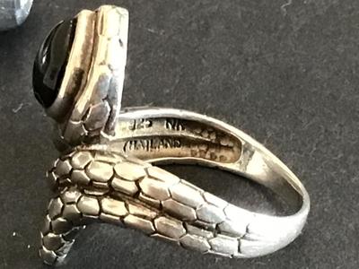 925 Thailand Snake Ring