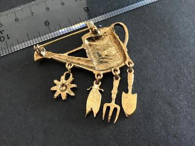 Water can Garden Brooch