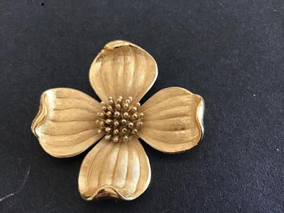 Trafari Dogwood Brooch