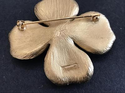 Trafari Dogwood Brooch