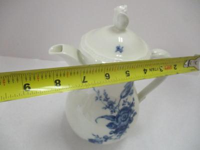 Vintage Seltmann Weiden Bavaria Porcelain Coffee/Tea Pot – Hand-Painted Blue Floral Design – Chocolate Pot – Made in Germany