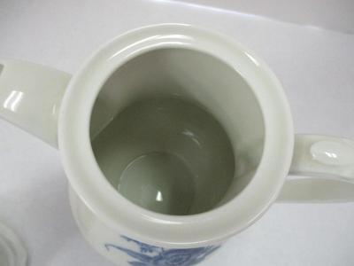 Vintage Seltmann Weiden Bavaria Porcelain Coffee/Tea Pot – Hand-Painted Blue Floral Design – Chocolate Pot – Made in Germany