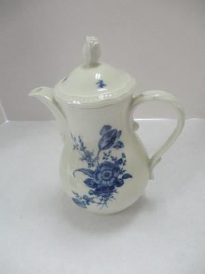 Vintage Seltmann Weiden Bavaria Porcelain Coffee/Tea Pot – Hand-Painted Blue Floral Design – Chocolate Pot – Made in Germany