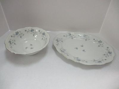 Johann Haviland Blue Garland Oval Patter & Vegetable Bowl Made In Germany