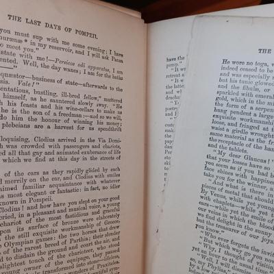 LOT 3: George Wharton Edwards' Vanished Towers and Chimes of Flanders w/ Lyttin's 1880 Illustrated Last Days of Pompeii &...