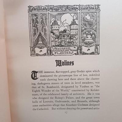 LOT 3: George Wharton Edwards' Vanished Towers and Chimes of Flanders w/ Lyttin's 1880 Illustrated Last Days of Pompeii &...
