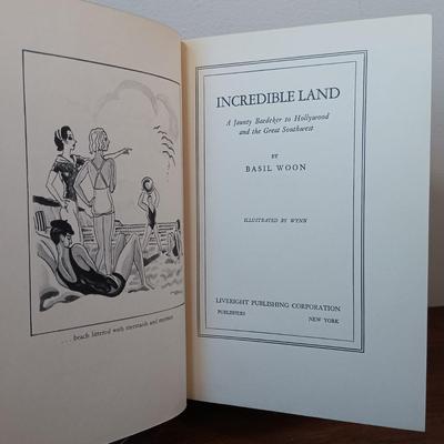 LOT 4: Incredible Land by Basil Woon 1933 w/ Heinlein's Stranger in a Strange Land 1961, When They Come From Space 1962 & The...