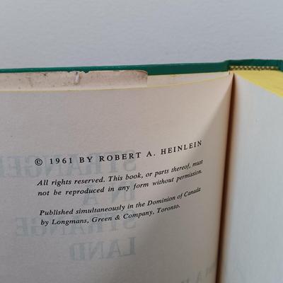 LOT 4: Incredible Land by Basil Woon 1933 w/ Heinlein's Stranger in a Strange Land 1961, When They Come From Space 1962 & The...