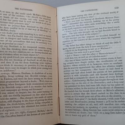 LOT 5: Hurd and Houghton Publishers 1870s Editions of The Leather Stocking Tales by J. Fenimore Cooper Set of (5)