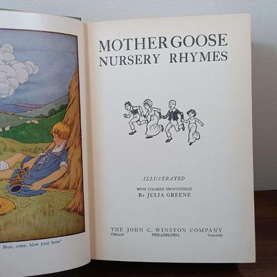 LOT 6: Library of Famous Books by Famous Authors Edition of Alice's Adventures in Wonderland w/ a Collection 1920s Classic Tales
