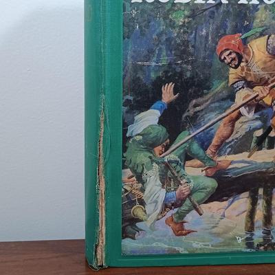 LOT 6: Library of Famous Books by Famous Authors Edition of Alice's Adventures in Wonderland w/ a Collection 1920s Classic Tales