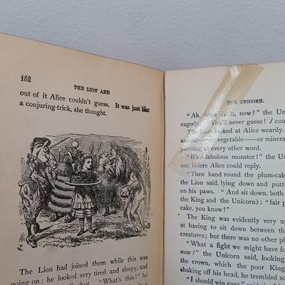 LOT 6: Library of Famous Books by Famous Authors Edition of Alice's Adventures in Wonderland w/ a Collection 1920s Classic Tales