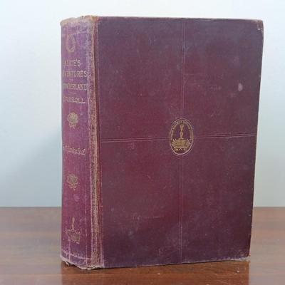 LOT 6: Library of Famous Books by Famous Authors Edition of Alice's Adventures in Wonderland w/ a Collection 1920s Classic Tales