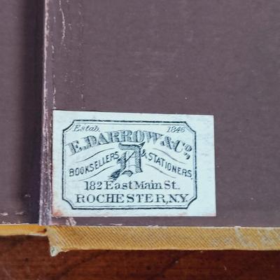 LOT 8: Mark Twain's 1880 The Gilded Age, Harper & Bros. 1884 Complete Poetical Works of Tennyson, Abbé Constantin from Henry...
