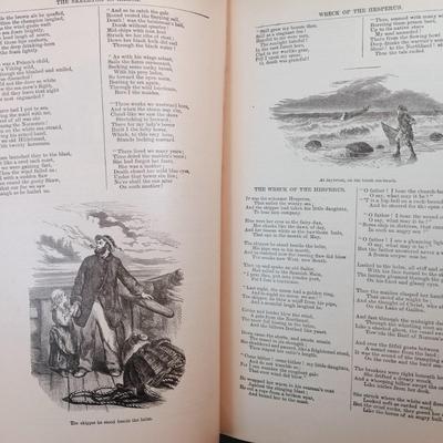 LOT 8: Mark Twain's 1880 The Gilded Age, Harper & Bros. 1884 Complete Poetical Works of Tennyson, Abbé Constantin from Henry...