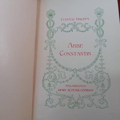 LOT 8: Mark Twain's 1880 The Gilded Age, Harper & Bros. 1884 Complete Poetical Works of Tennyson, Abbé Constantin from Henry...