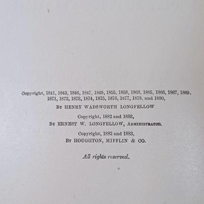 LOT 8: Mark Twain's 1880 The Gilded Age, Harper & Bros. 1884 Complete Poetical Works of Tennyson, Abbé Constantin from Henry...