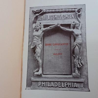 LOT 8: Mark Twain's 1880 The Gilded Age, Harper & Bros. 1884 Complete Poetical Works of Tennyson, Abbé Constantin from Henry...