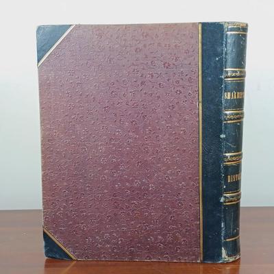 LOT 9: Martin, Johnson and Co. Illustrated 3-Volume Complete Works of Shakespeare 1856