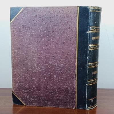 LOT 9: Martin, Johnson and Co. Illustrated 3-Volume Complete Works of Shakespeare 1856
