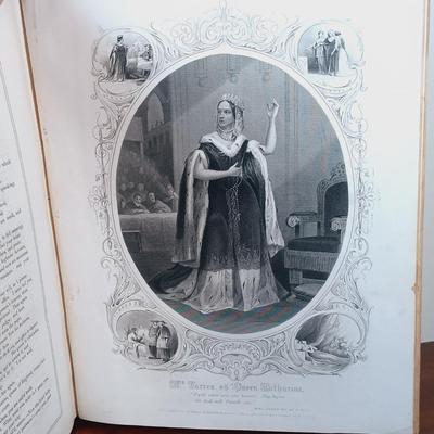 LOT 9: Martin, Johnson and Co. Illustrated 3-Volume Complete Works of Shakespeare 1856