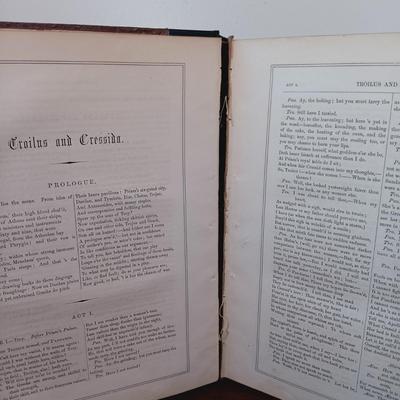 LOT 9: Martin, Johnson and Co. Illustrated 3-Volume Complete Works of Shakespeare 1856