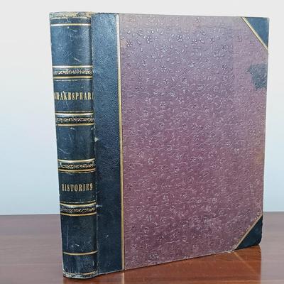 LOT 9: Martin, Johnson and Co. Illustrated 3-Volume Complete Works of Shakespeare 1856