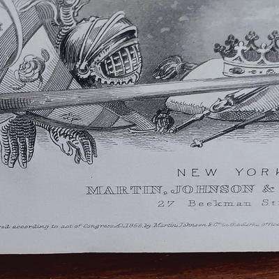 LOT 9: Martin, Johnson and Co. Illustrated 3-Volume Complete Works of Shakespeare 1856