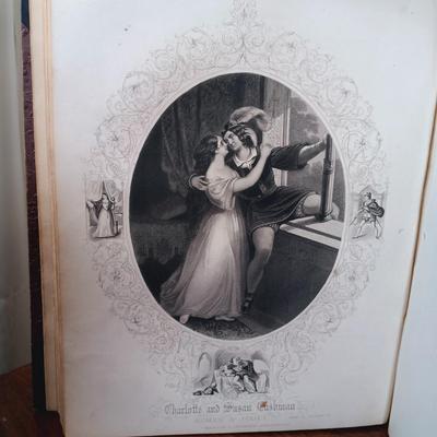 LOT 9: Martin, Johnson and Co. Illustrated 3-Volume Complete Works of Shakespeare 1856