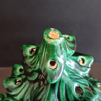 LOT 117: Vintage 17" Ceramic Christmas Tree
