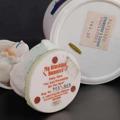LOT 118: Wedgwood Peter Rabbit Dishware, Northwood N.H. Handpainted Signed Stoneware Jug, Books & More