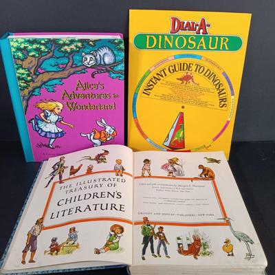 LOT 118: Wedgwood Peter Rabbit Dishware, Northwood N.H. Handpainted Signed Stoneware Jug, Books & More