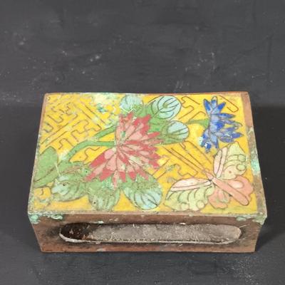 LOT 121: Hand Carved Pearlite Stonecraft Duck, Hexagonal Metal Coin Bank, Carved Stone Game Token & More
