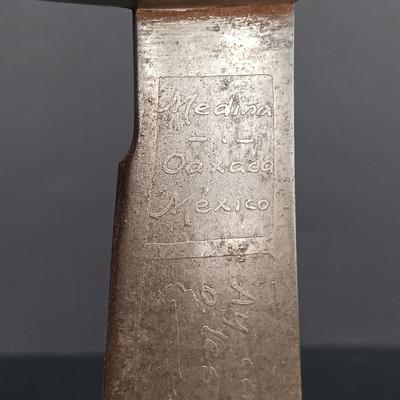 LOT 123: Rolls Razor Viscount Model, Tech Ether Guild 'la Luna' Brass Buckle, Hunting Knife Made in Mexico & More